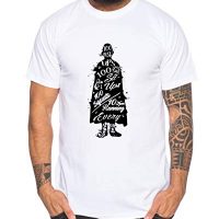 Saitama Push Up Camiseta de Hombre Saitama Punch One Anime Manga, Größe2:Large, Farbe2:Blanco