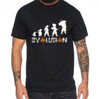 Super Son Goku Evolution Camiseta de Hombre Goku Dragon Master Son Ball Vegeta Turtle Roshi Db
