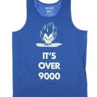 Hot Topic Dragon Ball ZIt's Over 9000 - Camiseta de Tirantes - - Large