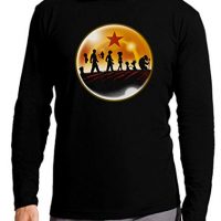 Camiseta Manga Larga de Hombre Dragon Ball Goku Vegeta 2XL