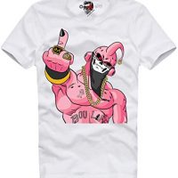 E1Syndicate T Shirt Majin Boo Dragonball Son Goku Gym Super Saiyan UFC