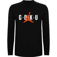 Camiseta Manga Larga de Hombre Dragon Ball Son Goku Anime Vegeta Piccolo Akira Toriyama