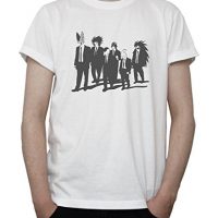 Tribute to Reservoir Dogs as Dragon Ball Z Funny Graphic Mens T-Shirt Large