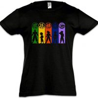 Urban Backwoods Anime Hero Goku Fighter Camiseta para Niñas Chicas niños T-Shirt Dragon Picolo Dragonball Son Ball Z Goku Muten Vega Trunks Roshi