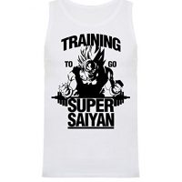 Tank Top de Hombre Dragon Ball Son Goku Anime Crossfit Vegeta Piccolo