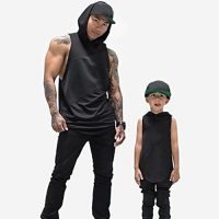 Longra★ Gimnasios para Hombre Fitness Muscle Mesh Hoodie Camiseta sin Mangas sin Mangas Camiseta Top Vest Tank Sudadera con Capucha Sudaderas Hombre