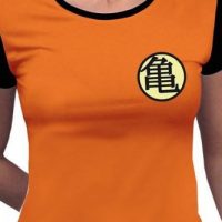 DRAGON BALL - T-Shirt PREMIUM Kame Symbol GIRL (L) : TShirt , ML