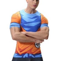Cody Lundin Imprimir Tapas de la Manga Corta Camiseta Fitness Apretada Camiseta Hombres película héroe Logo Hombres (XXL)