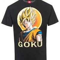 Dragon Ball Z Goku Super Saiyan Camiseta Negro L