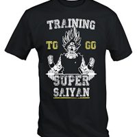6 té Niners Negro Entrenamiento to go Super Saiyan – Camiseta