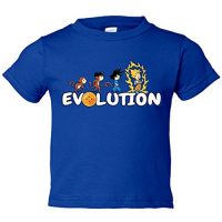Camiseta niño Dragon Ball Bola De Dragón Evolution - Azul Royal, 5-6 años