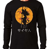 35mm - Camiseta Manga Larga Goku Dragon Ball, Hombre
