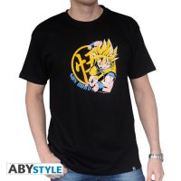 ABYstyle abystyleabytex261-s Abysse Dragon Ball DBZ/Goku Super Saiyan de manga corta Hombre basic camiseta (pequeño)