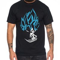 WhyKiki Super Son Goku Camiseta de Hombre Goku Dragon Master Son Ball Vegeta Turtle Roshi Db