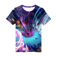 CTOOO Anime Dragon Ball 3D Impresión Digital Cuello Redondo Manga Corta Camiseta