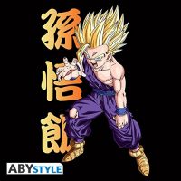 Abystyle Camiseta Dragon Ball Gohan Negra Talla M
