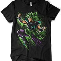 Camisetas La Colmena 4013-Broly Attack Splatter - Goku-Dragon Ball (albertocubatas)