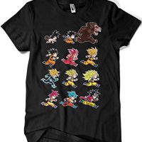 Camisetas La Colmena-4003-Dragon Ball-Evolutions of Goku(albertocubatas)