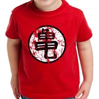 Sign Camiseta para Niños T-Shirt Goku Dragon Master Ball Vegeta Turtle Roshi Db, Farbe2:Rojo;Kinder T-Shirt Größe:122/128