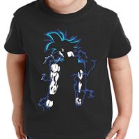 WhyKiki Goku Back Super Son Camiseta Para Niños T-Shirt Goku Dragon Master Ball Vegeta Turtle Roshi Db