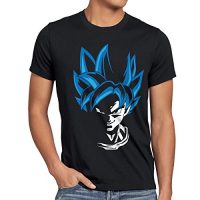 style3 Super Goku Blue God Modo Camiseta para Hombre T-Shirt