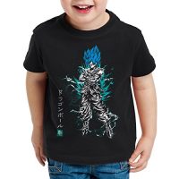 style3 Songoku Venegance Camiseta Para Niños T-Shirt Roshi Ball z Songoku