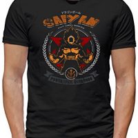 TLM Saiyan Saiyan Power Level Camiseta para hombre T-Shirt XXXL negro