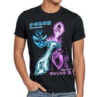 style3 Goku vs. Vegeta Camiseta para hombre T-Shirt energía gallic kamehameha dragon rayo ball
